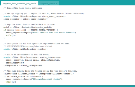 Setting Up the Model on Wio Terminal
