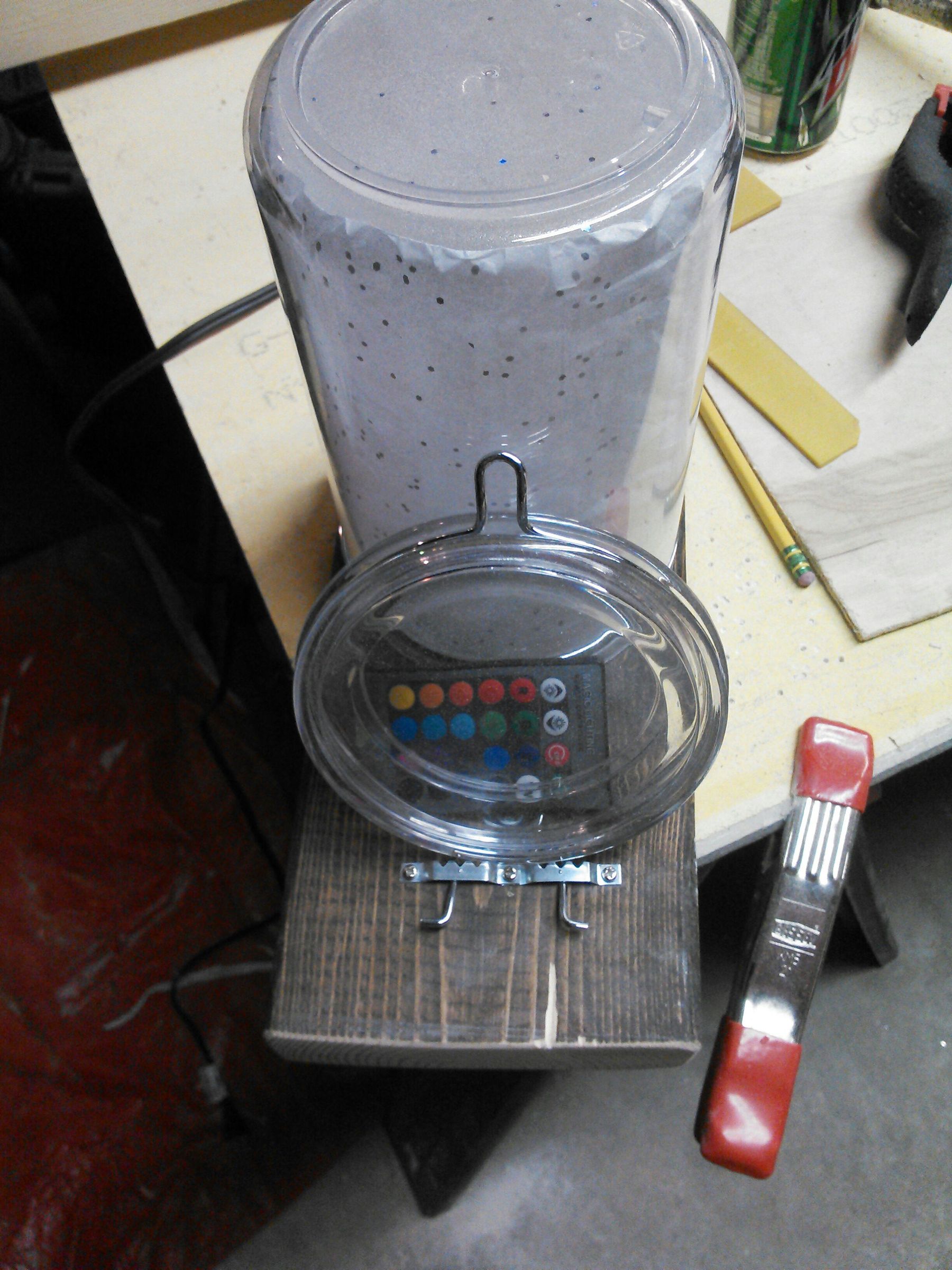 Personalized Upcycled Lamp