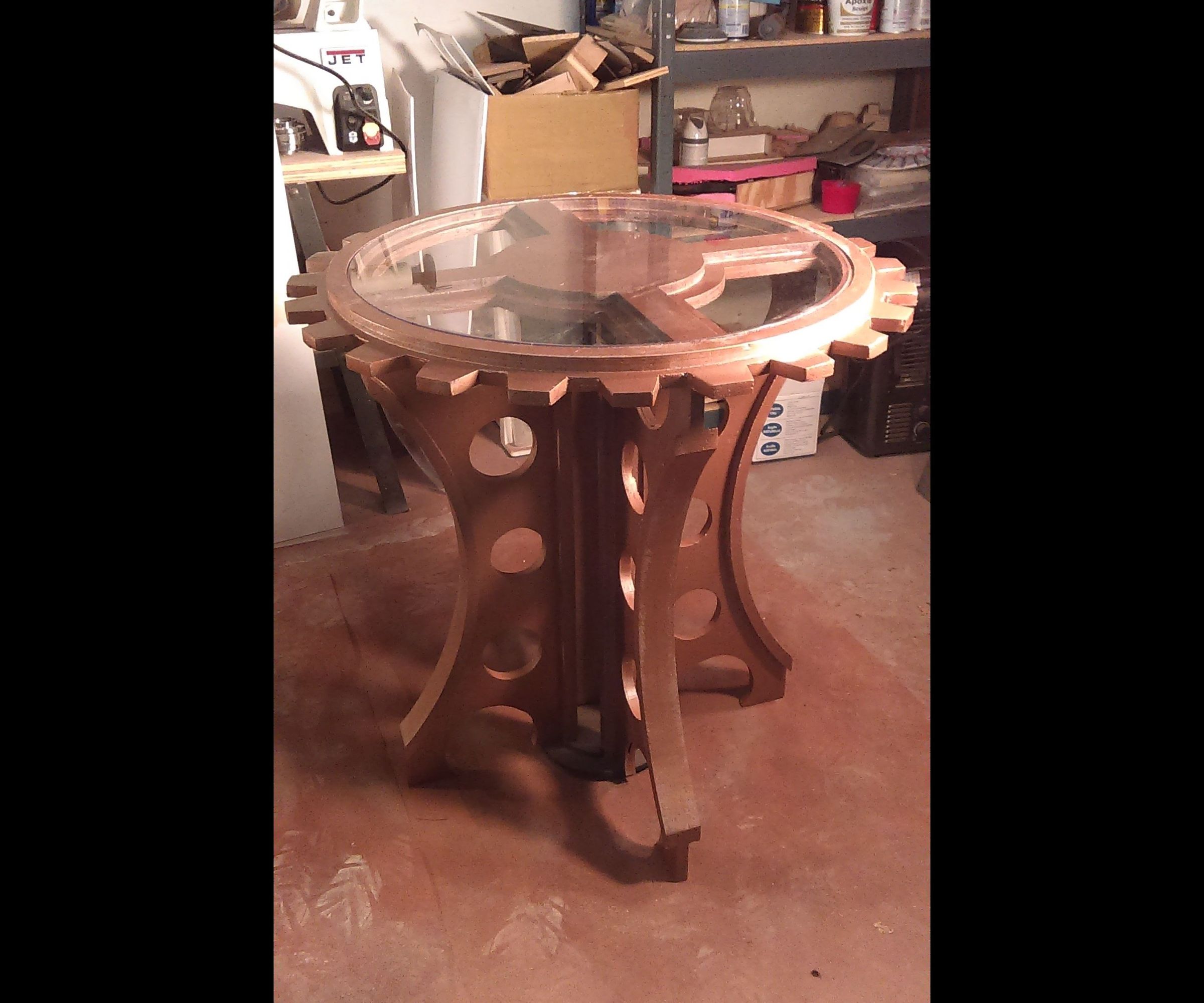 Steampunk Tables Theater Props