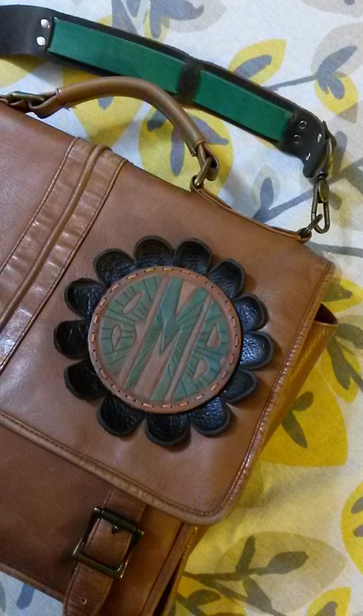 Refashioned Bag With Monogram