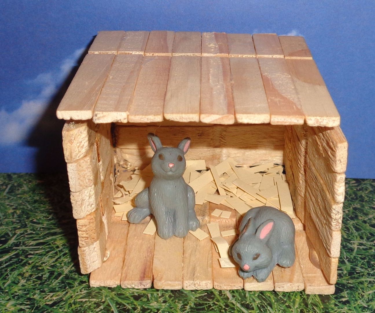 How to Make a Doll Rabbit Cage/hutch