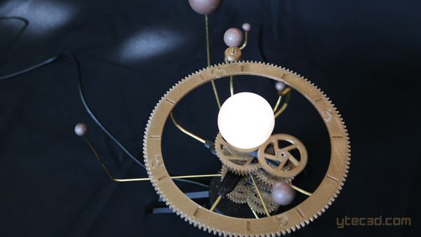 Instructables Solar System Solar System Orrery (3D Printed) : 13 Steps (with Pictures) - Instructables