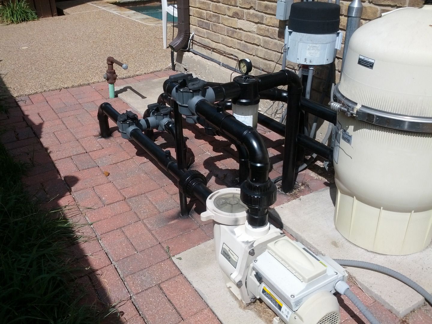 Installing Variable Speed Pool Pump, Filter and Plumbing 4 Steps