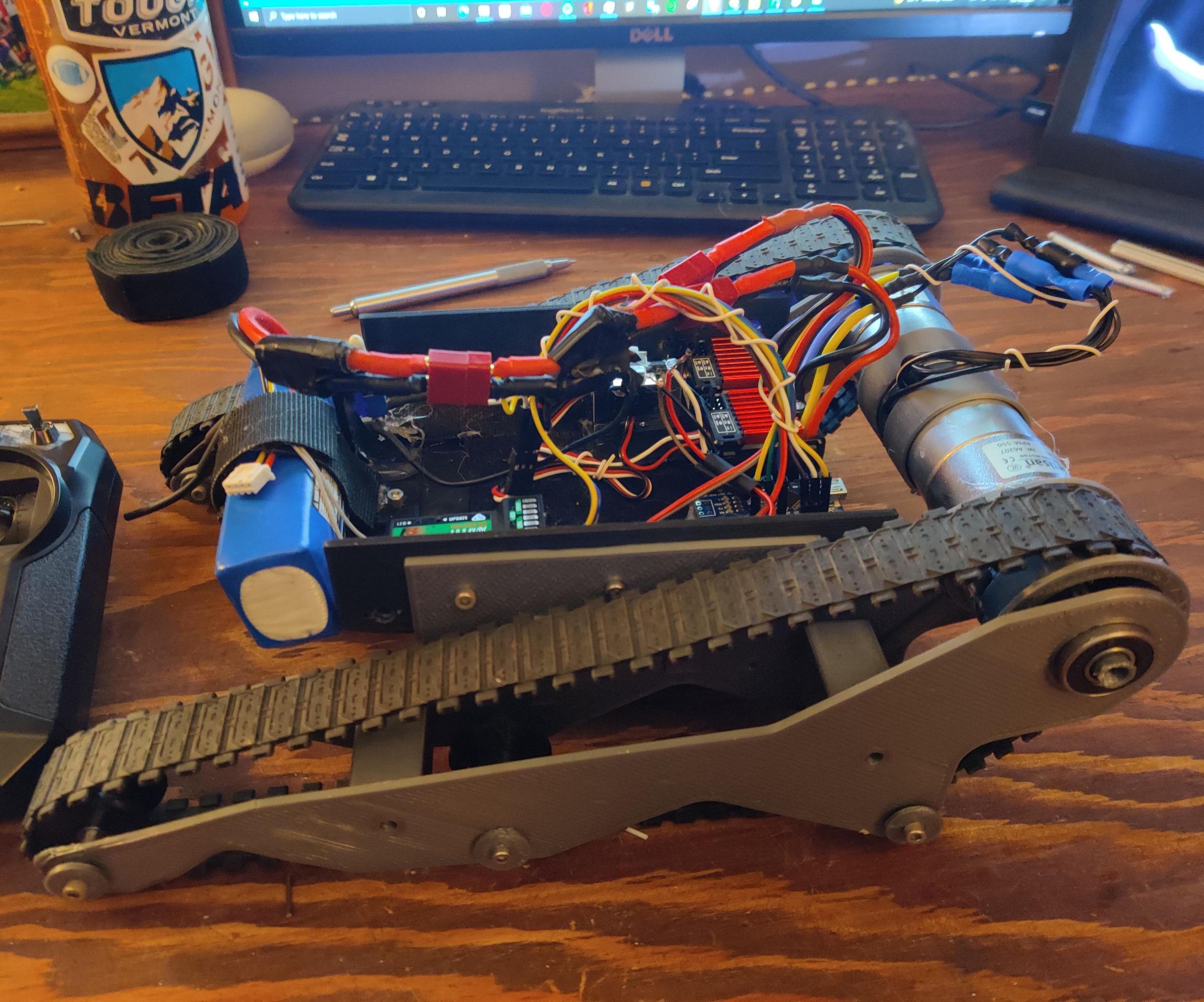 3D Printed RC Tank