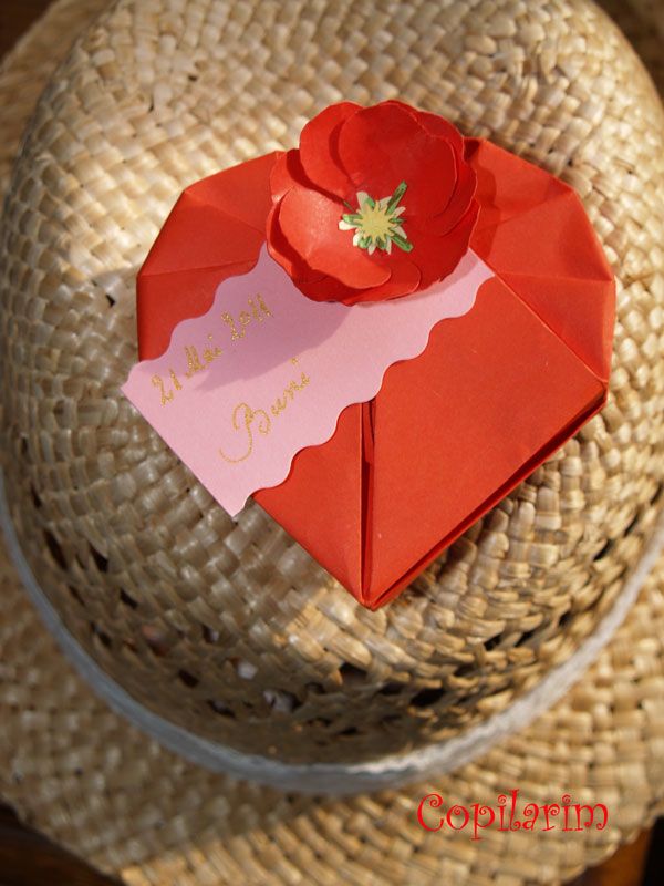 Red Heart - Red Poppy