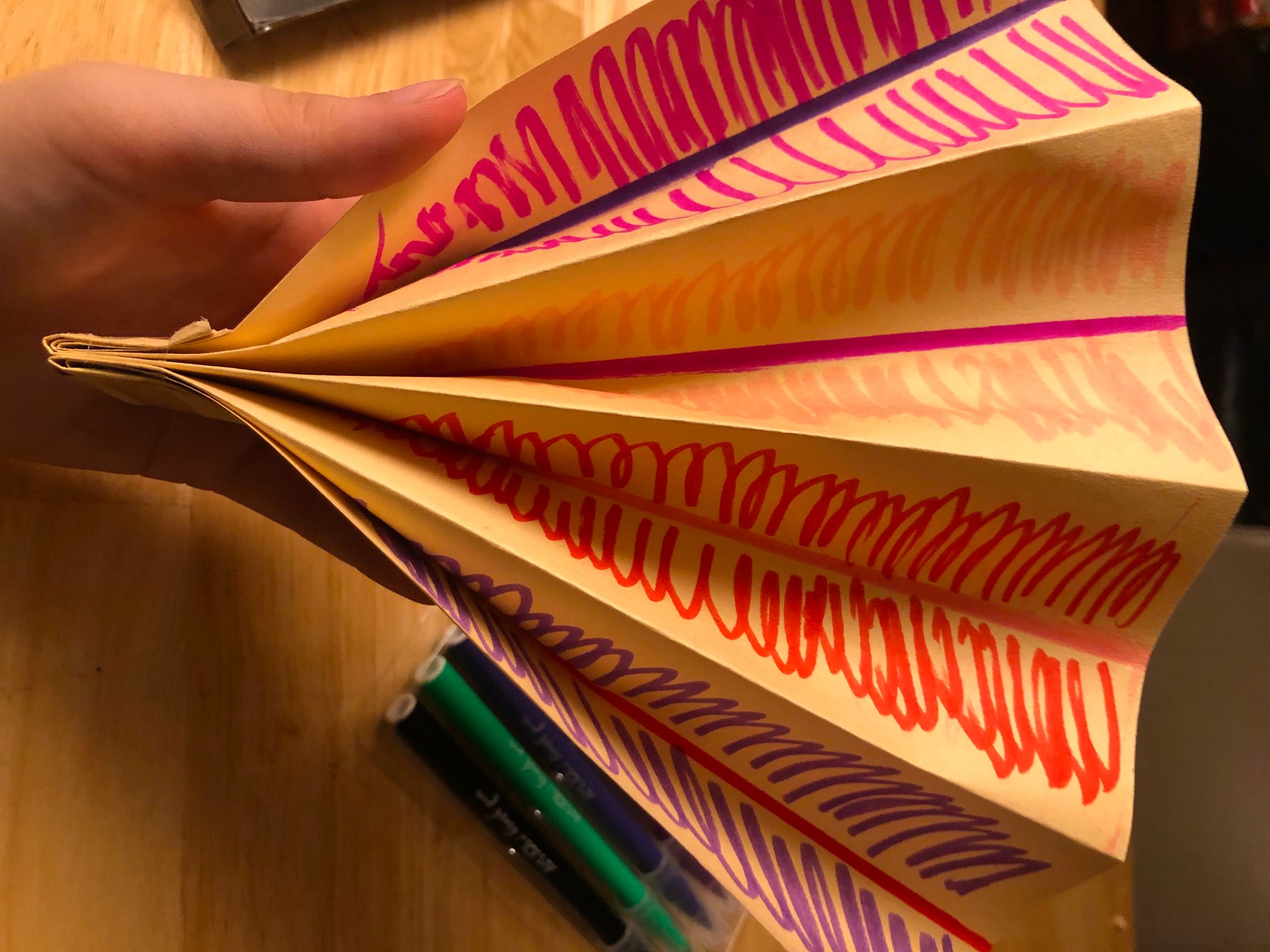 Decorative Paper Fans 3 Steps Instructables