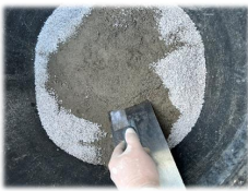 Covering With Perlite Concrete