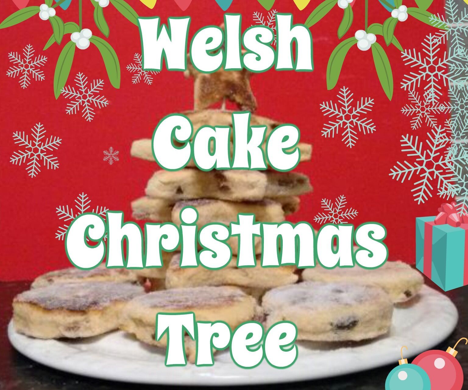 Welsh Cake Christmas Tree
