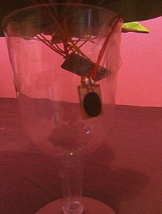Glue the Switch on to a Plastic Glass