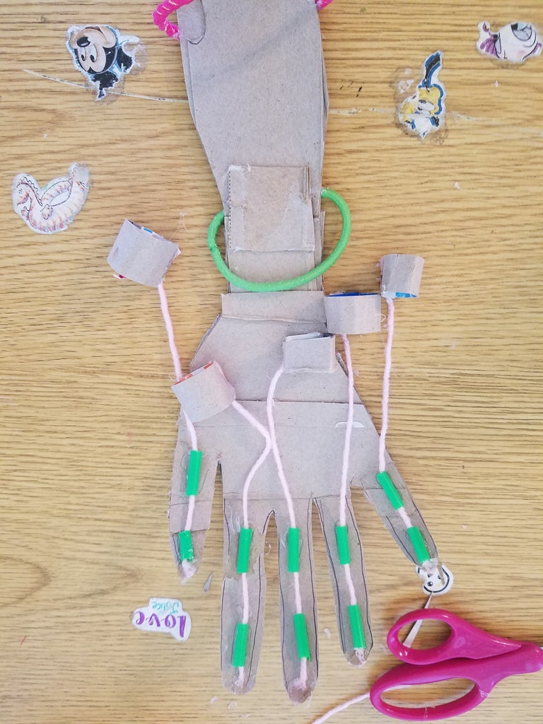 How to Make a Robotic Hand Out of Cardboard : 8 Steps - Instructables