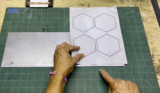 Hexagon HDPE Press Base