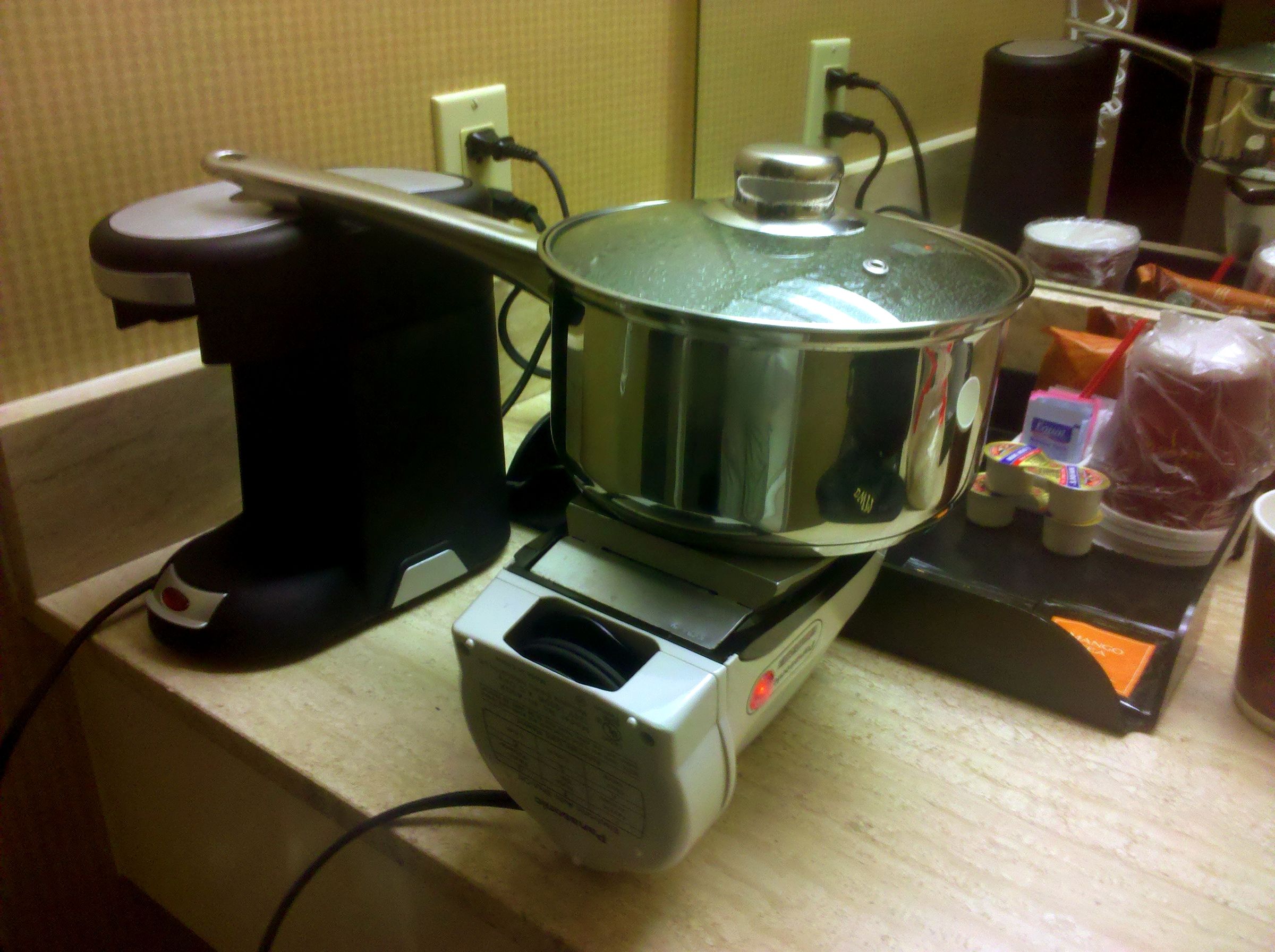 Hotel Cooking (or how to NOT empty your wallet eating out)