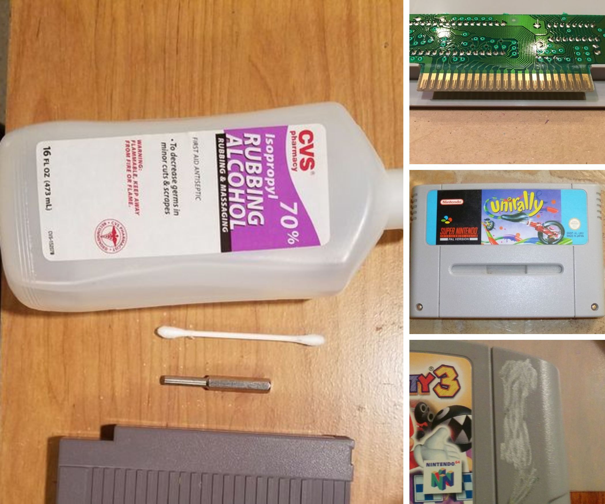 Video Game Cartridge Cleaning, Restoration, and Repair