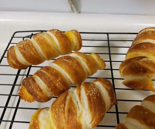 Cheese Filled Pretzels From Scratch
