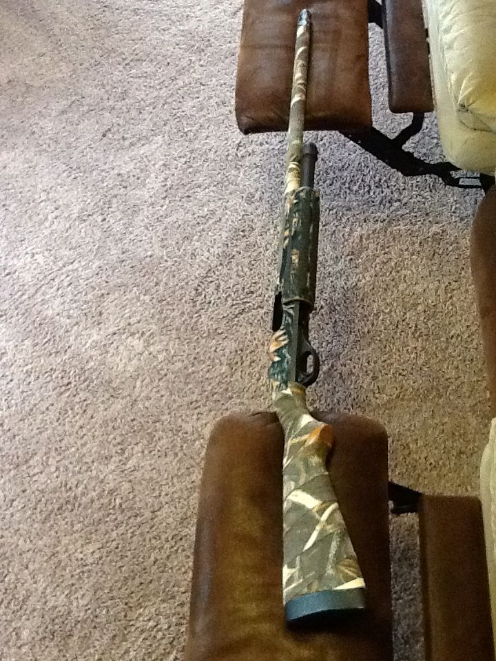 Waterfowl Pump Shotgun Camo
