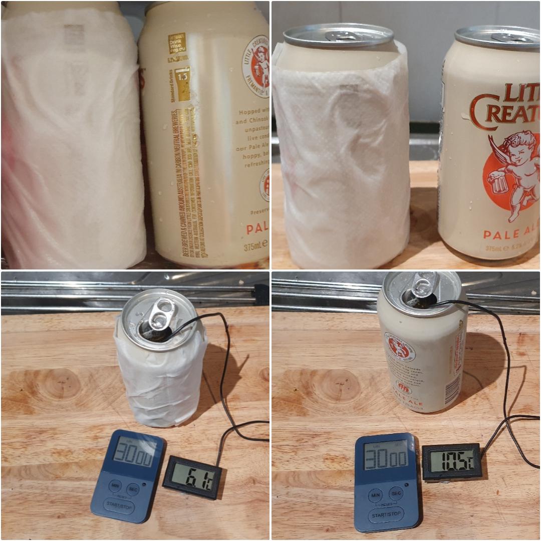 Beer Can Cooling Experiments 38 Steps (with Pictures) Instructables