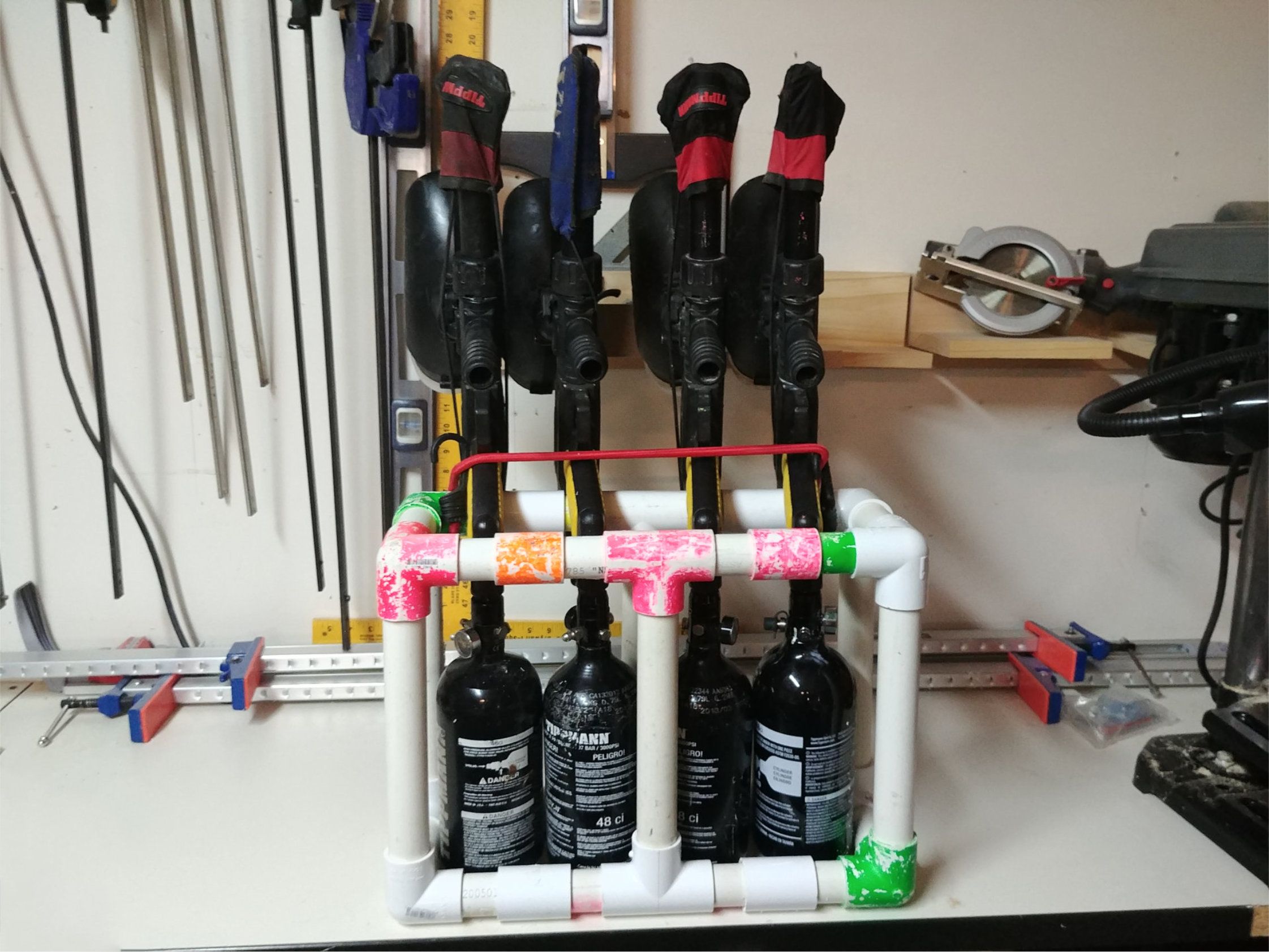 PVC Paintball Stand 7 Steps (with Pictures) Instructables