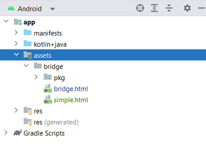 Package the "Bridge" With the App