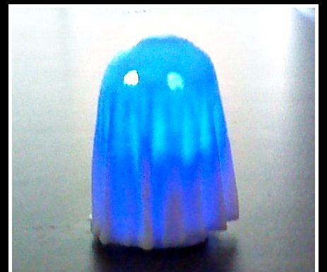 3D Printed Halloween Ghost Ignited With LEDs