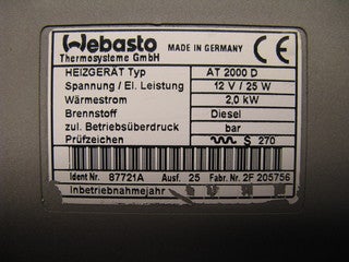 Cleaning and Servicing a Webasto Air Top 2000 D