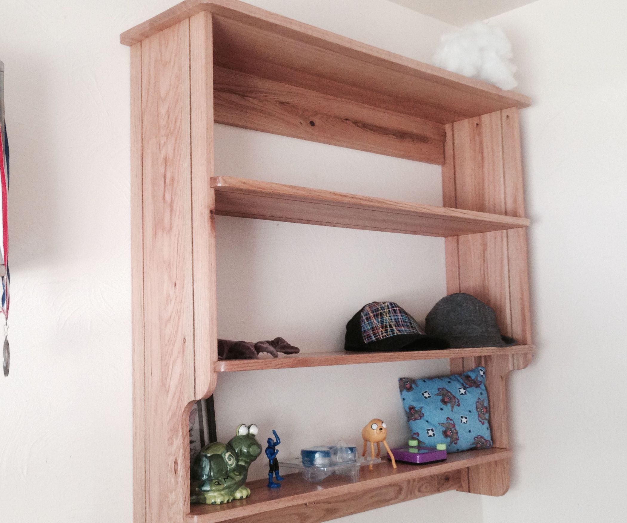 Reclaimed Red Oak Shelf Instructables