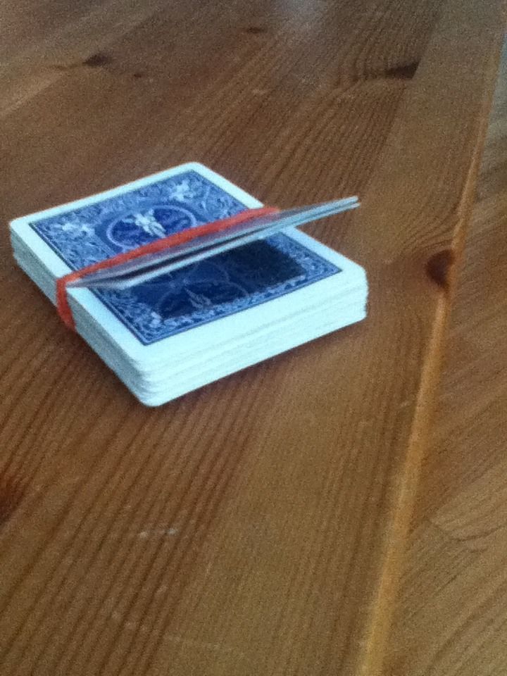 Secret Card Deck Compartement