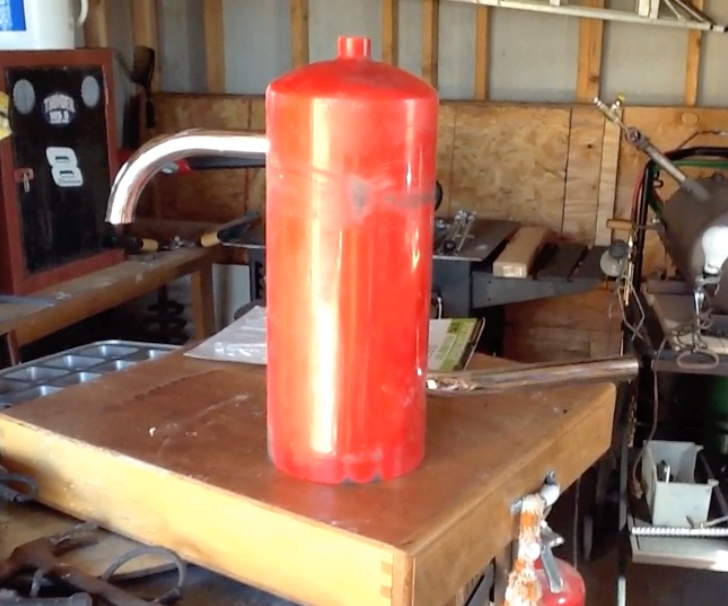 Making a Waste Oil Burner for Aluminum Melting