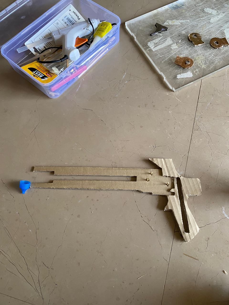 Cut the Bow Handle Body