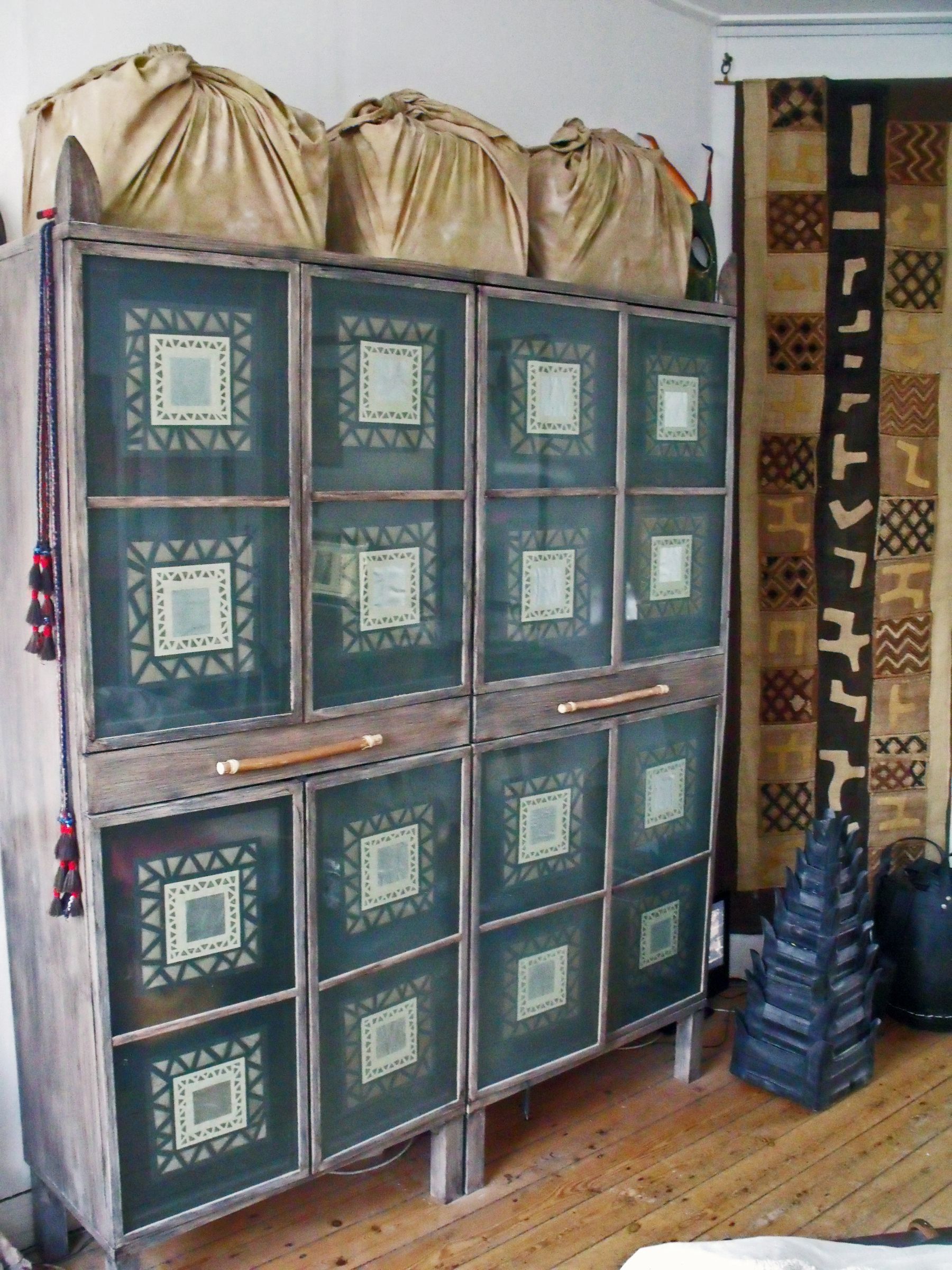 African Restyled Cupboard