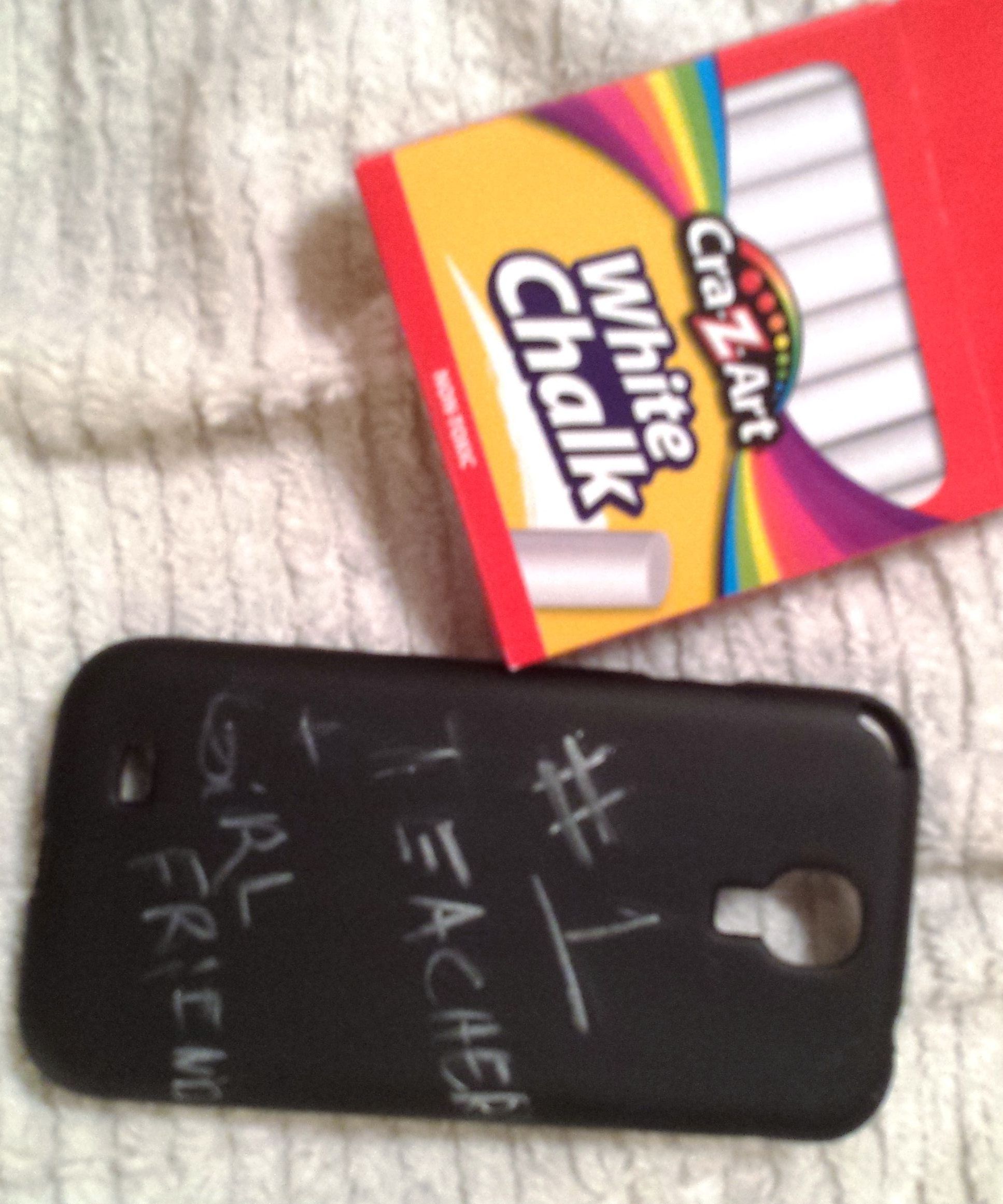 Chalk Board Phone Case