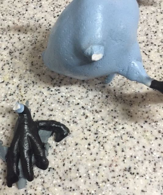 How to Fix a Broken Resin Poured Oozlefinch