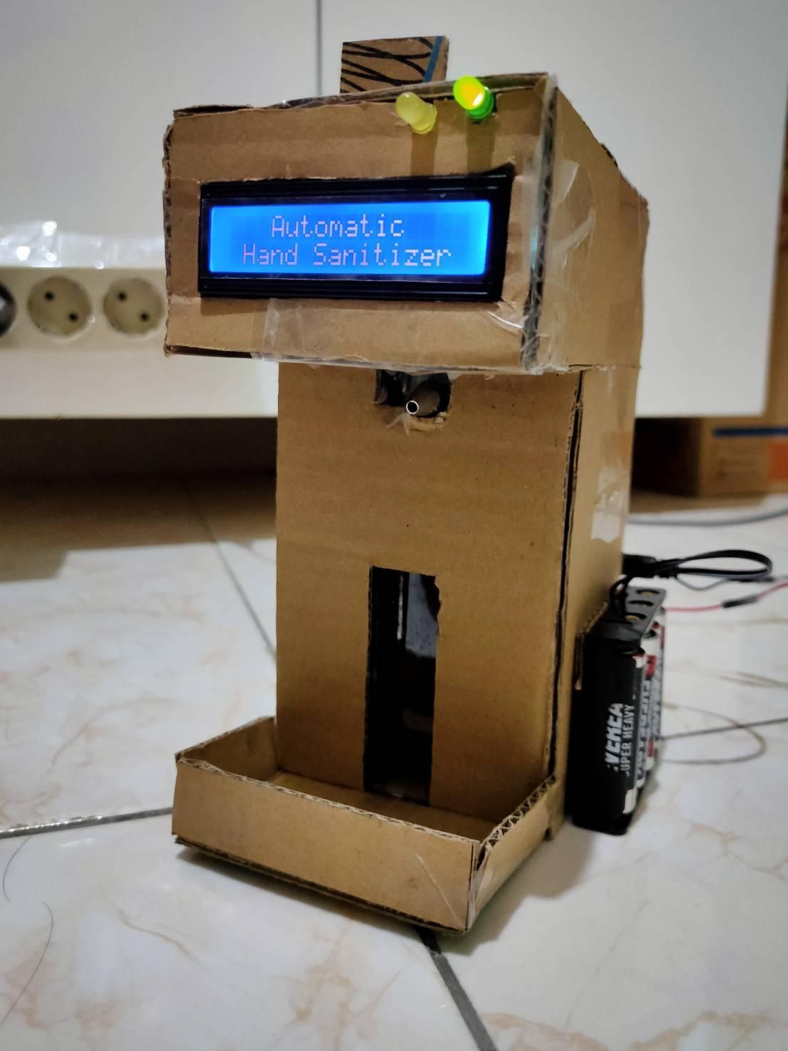 Automatic Hand Sanitizer 8 Steps Instructables