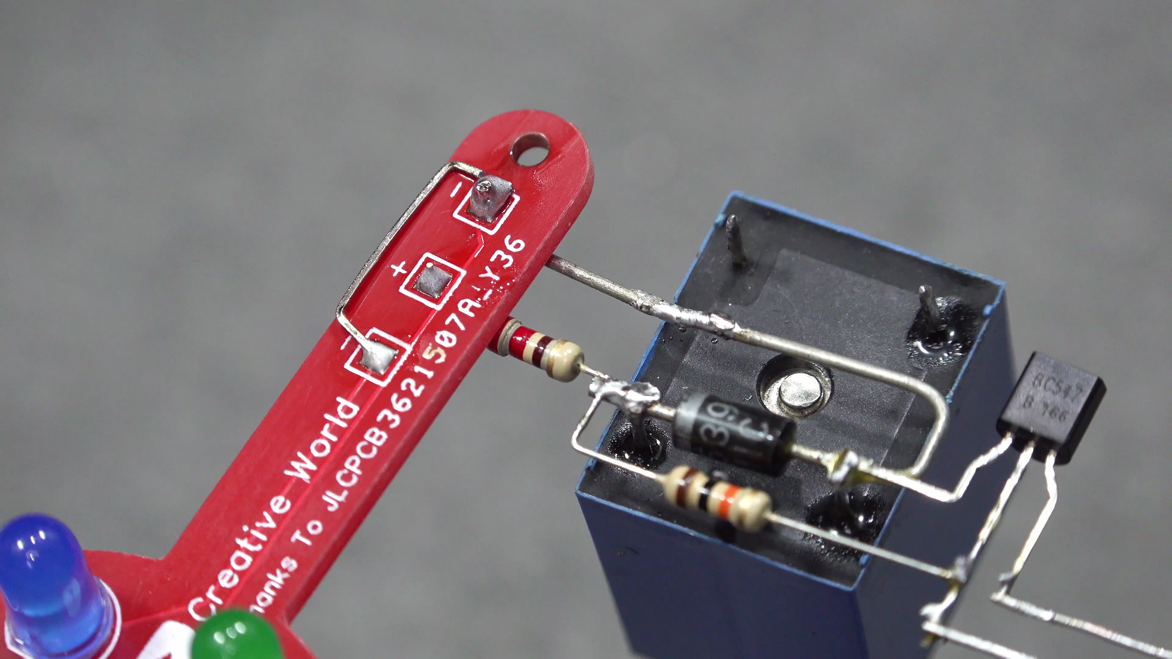 How to Make a LED Flasher Circuit With Relay and LDR 5 Steps Instructables