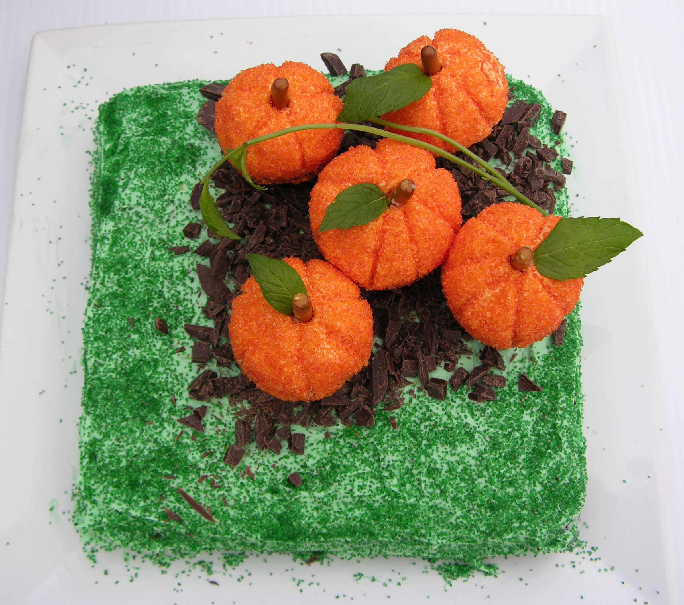 Pumpkin Patch Cake