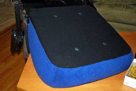 Final Pinning and Sewing the Seat Base