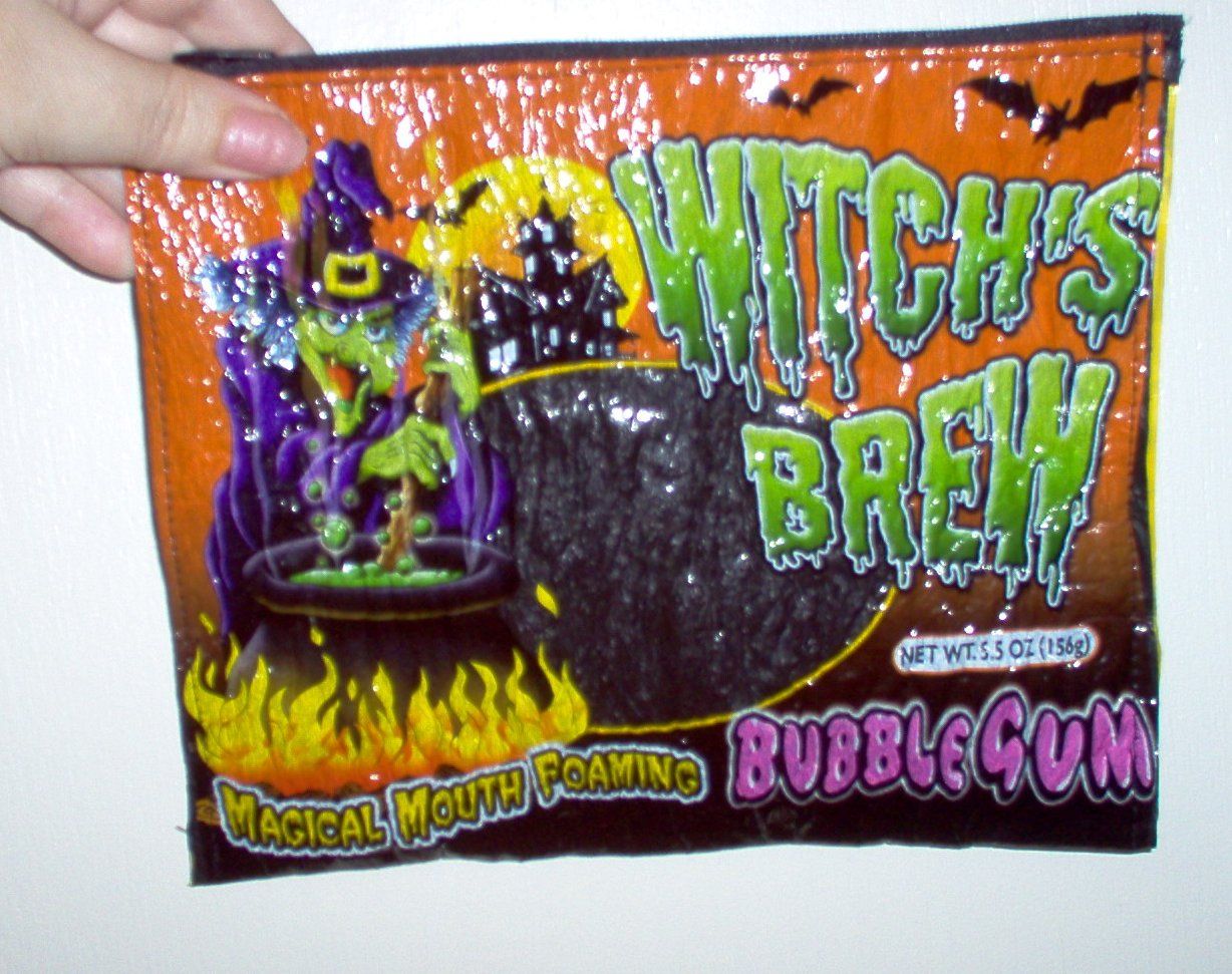 Halloween Candy Fused Plastic Bags