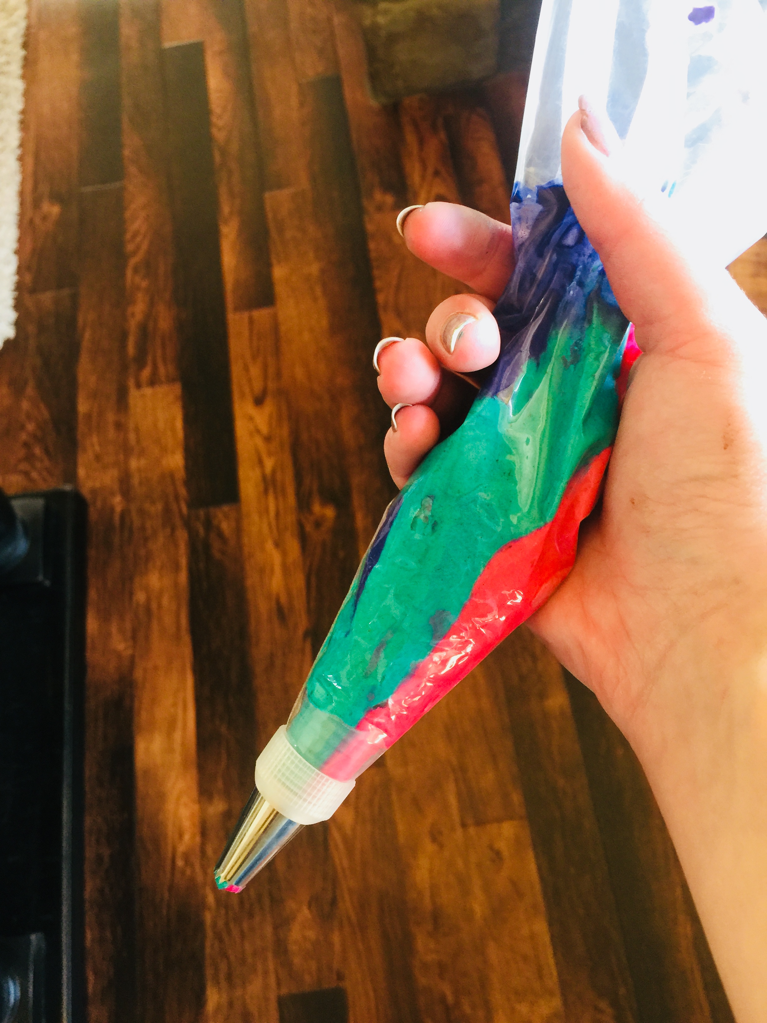 Stellar Galaxy Frosting! 4 Steps Instructables