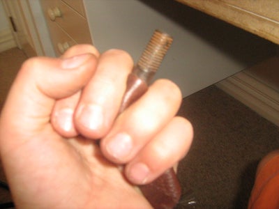 Great Knuckleduster From a Wind Up Key.