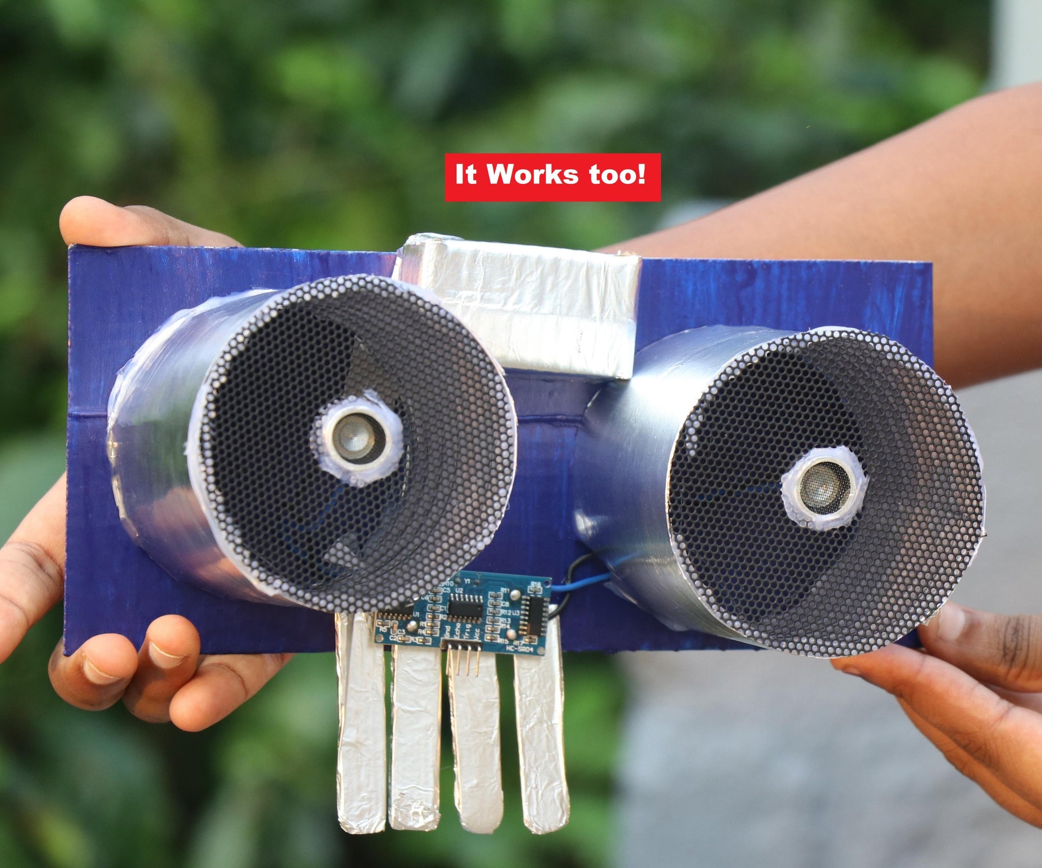 Diy Big Ultrasonic Sensor That Works Like Real : 6 Steps (with Pictures ...