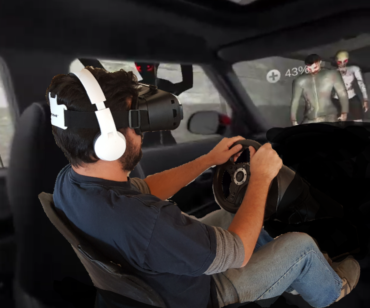 VR Car Zombie Apocalypse