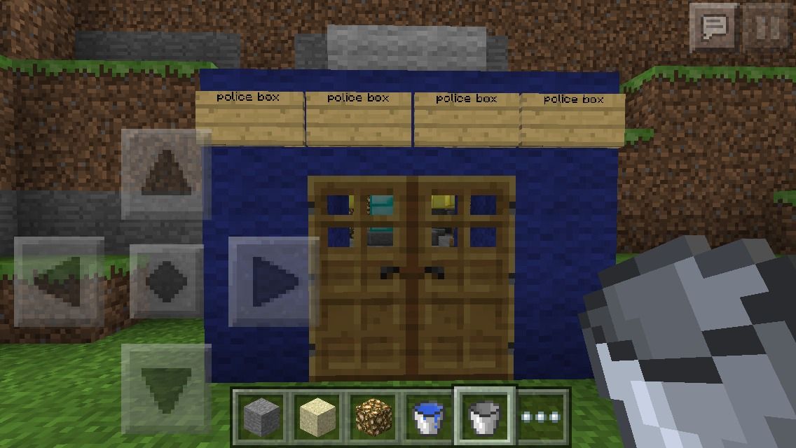 Minecraft TARDIS Bigger on the Inside