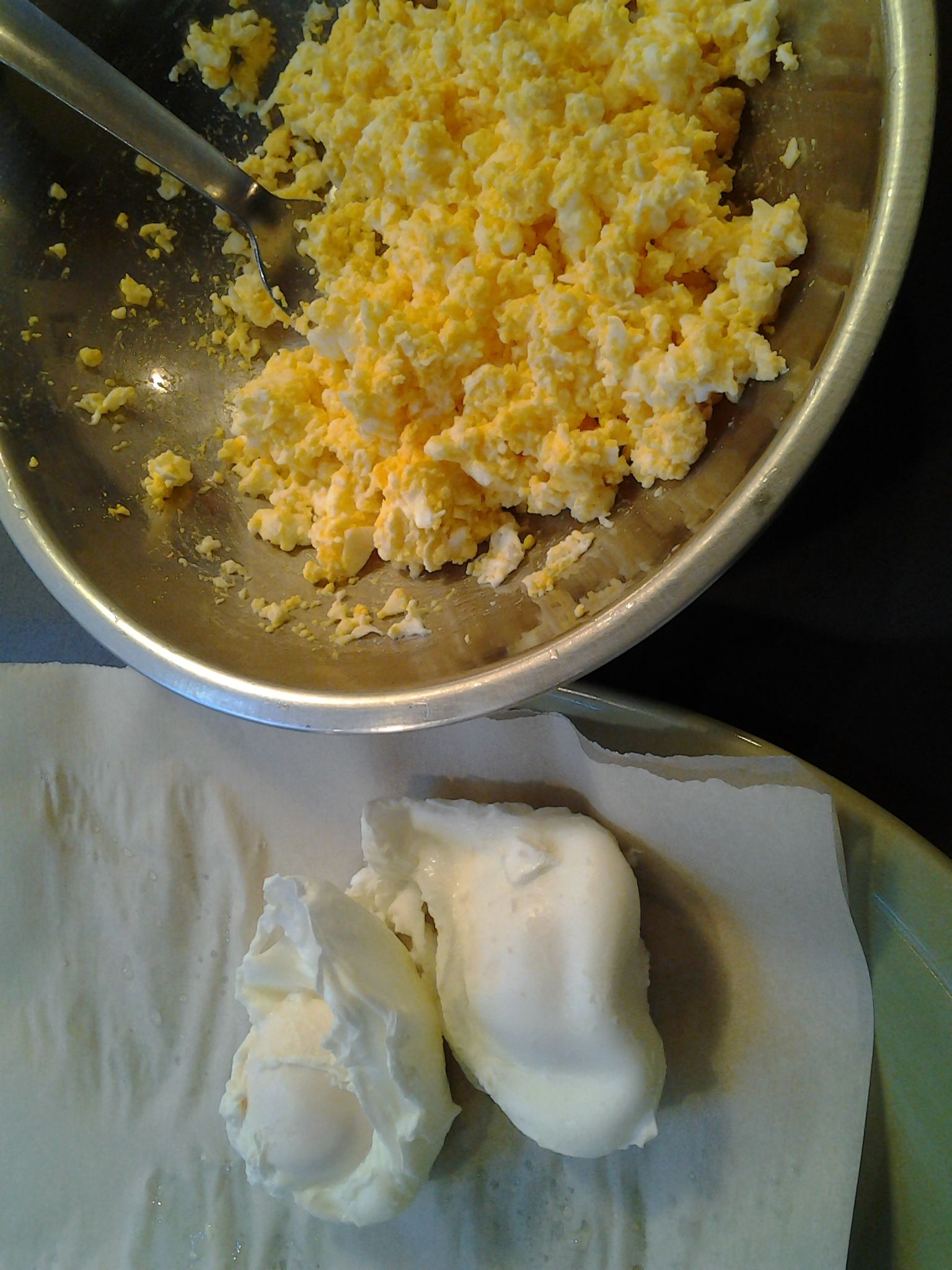 Another Way to Get Eggs Ready for Egg Salad!