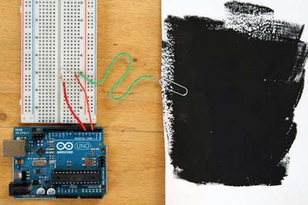 Building a Capacitive Proximity Sensor Using Bare Paint