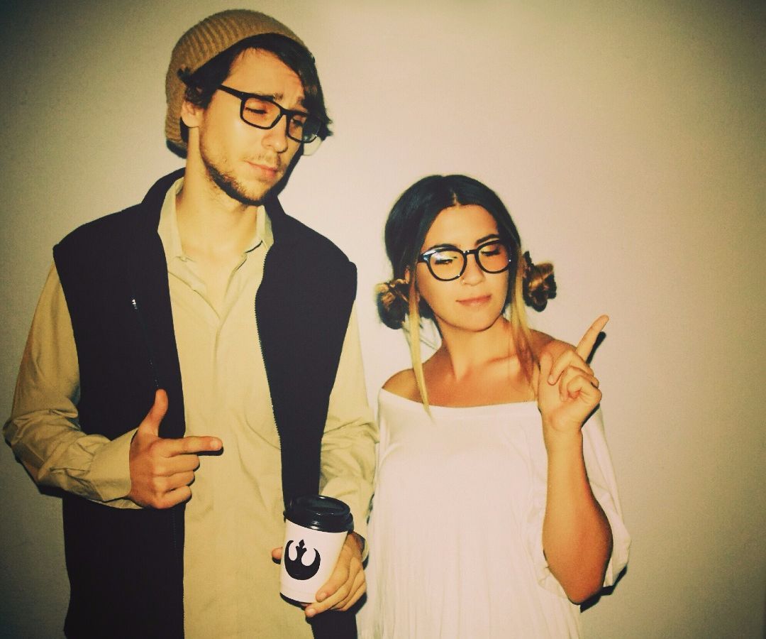 Hipster Han Solo & Princess Leia