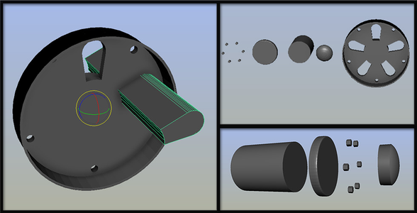 Step 5. the Caterpillar Wheel