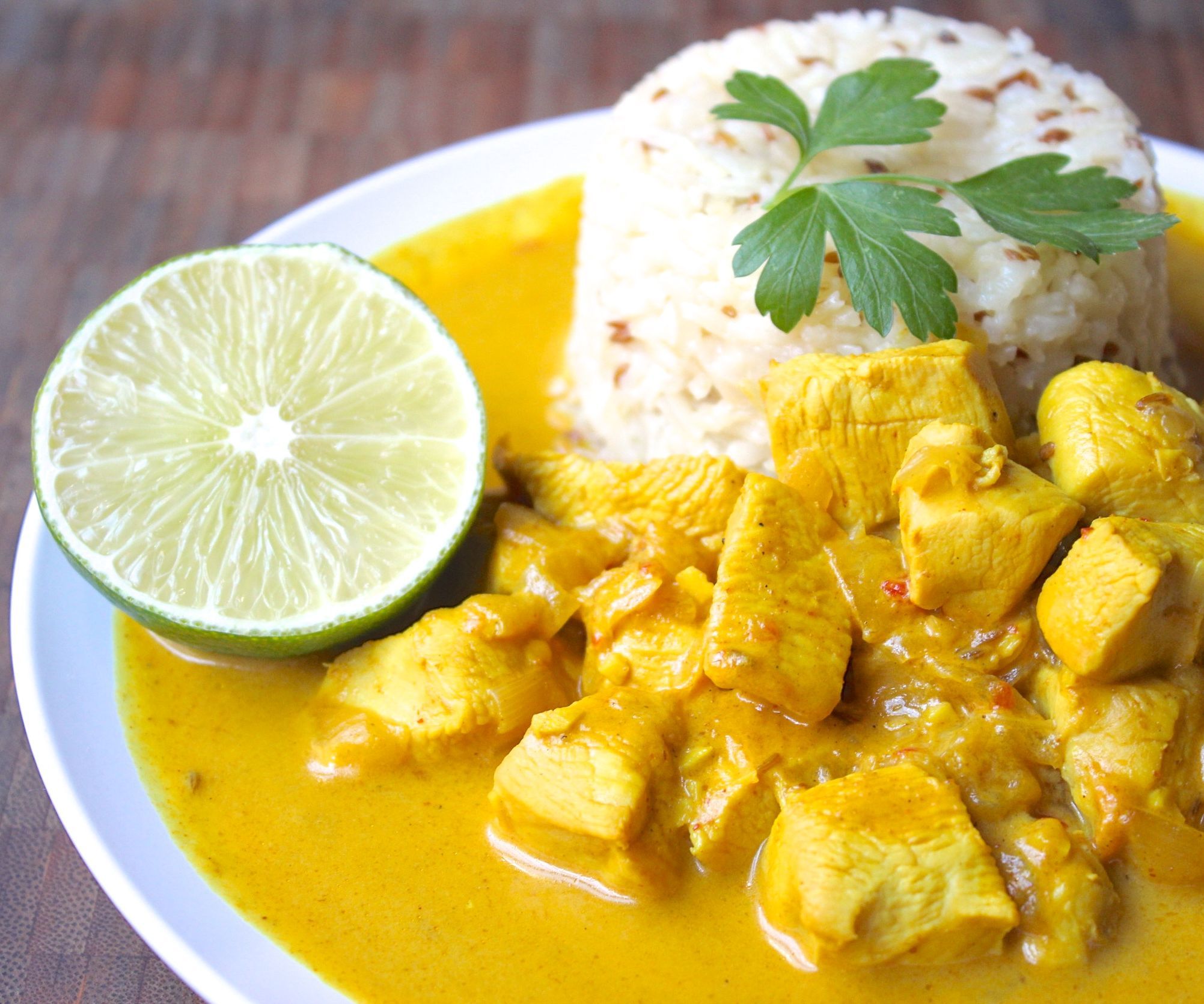 Chicken and Coconut Milk Curry