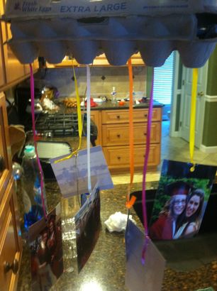 Egg Carton Mobile