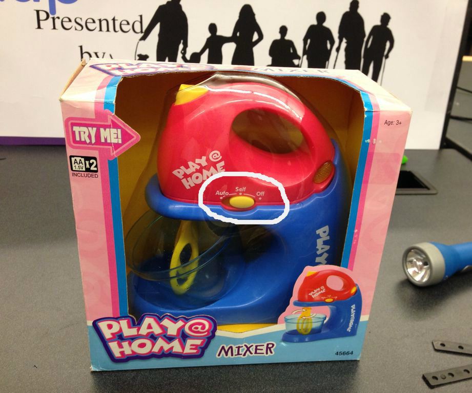 Switch-Adapt Toys: a Play @ Home Mixer Made Accessible!