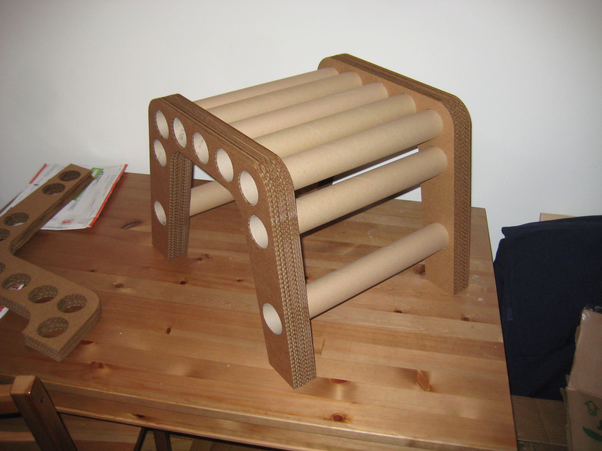 Cardboard Ottoman