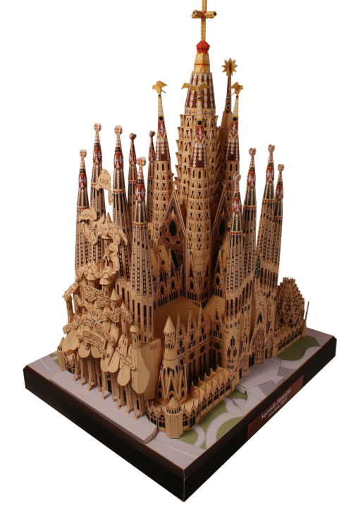 Cardboard Sagrada Familia